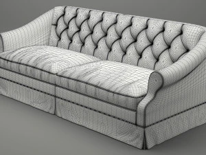 photorealistic sofa 021 3D Model