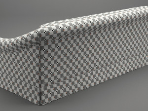 photorealistic sofa 021 Model 3D