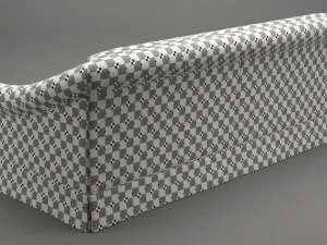 photorealistic sofa 021 3D Model