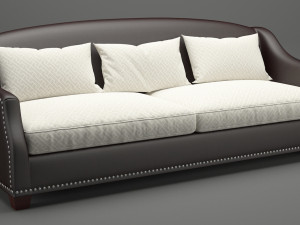 photorealistic sofa 022 3D Модель