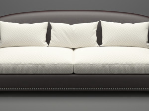 photorealistic sofa 022 3D Модель