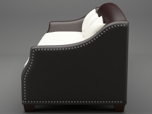 photorealistic sofa 022 3D Модель