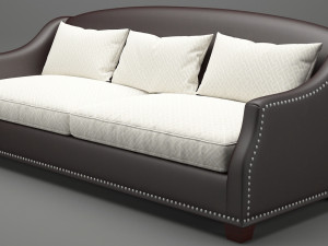 photorealistic sofa 022 3D Модель
