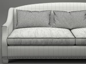 photorealistic sofa 022 3D Модель