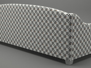 photorealistic sofa 022 3D Модель