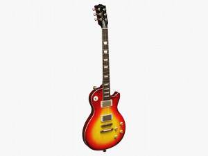 generic electric guitar 02 3D Model