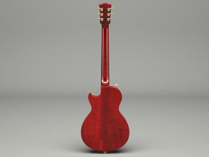 generic electric guitar 02 3D Модель