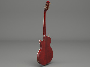 generic electric guitar 02 3D Модель