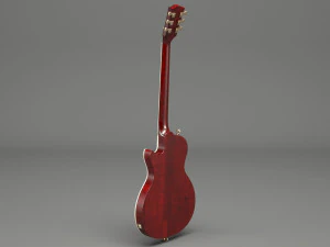 generic electric guitar 02 3D Model