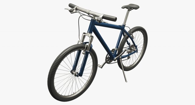 mountain bike 01 3D Модель .c4d .max .obj .3ds .fbx .stl .blend 