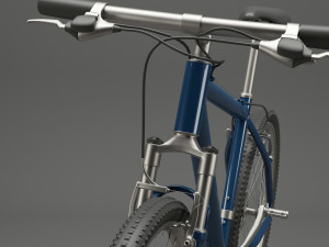mountain bike 01 3D Модель