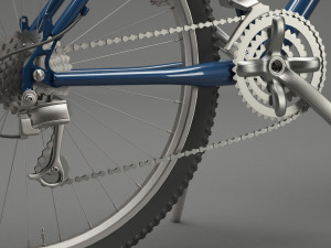 mountain bike 01 3D Модель