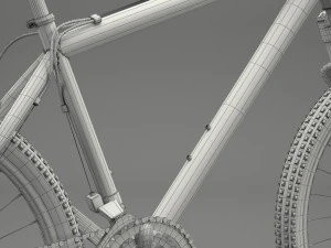 mountain bike 01 3D Model