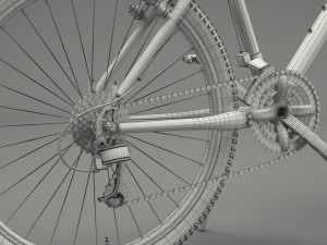 mountain bike 01 3D Модель