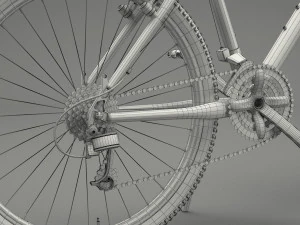 mountain bike 01 3D Model