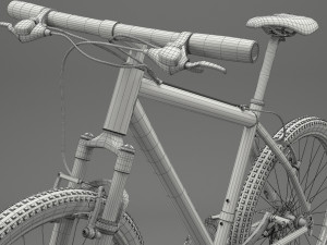 mountain bike 01 3D Модель