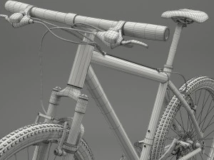 mountain bike 01 3D Model