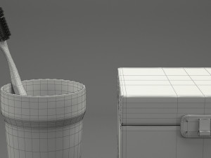 bathroom appliances 01 3D 모델