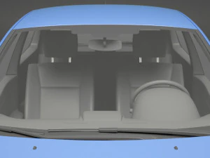 renault clio 3-door hatchback 3D Model
