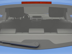 renault clio 3-door hatchback Model 3D