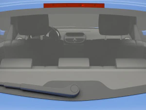 renault clio 3-door hatchback 3D Model