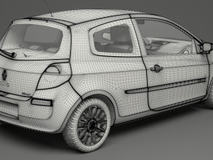 renault clio 3-door hatchback Model 3D