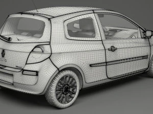 renault clio 3-door hatchback 3D Model