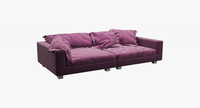 photorealistic sofa 023 3Dモデル .c4d .max .obj .3ds .fbx .stl .blend 