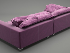 photorealistic sofa 023 3Dモデル