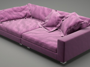photorealistic sofa 023 3Dモデル
