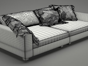 photorealistic sofa 023 3Dモデル