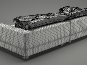 photorealistic sofa 023 3Dモデル