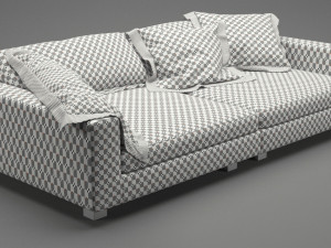 photorealistic sofa 023 3Dモデル