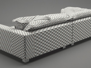 photorealistic sofa 023 3Dモデル