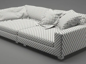 photorealistic sofa 023 3D Model