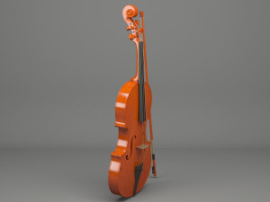 generic violin 01 3D Model