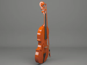 generic violin 01 3D Model