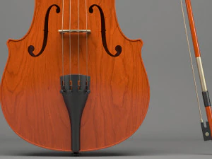 generic violin 01 3D Model