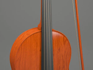 generic violin 01 3D Model