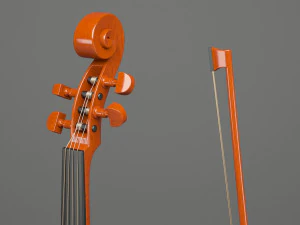 generic violin 01 3D Model