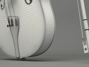 generic violin 01 3D Model