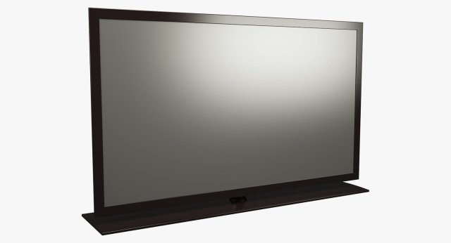 generic tv 003 3D Model .c4d .max .obj .3ds .fbx .stl .blend 