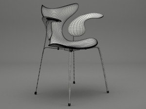 armchair 020 3D-Modell