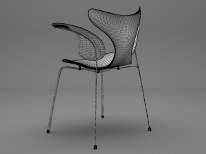 armchair 020 3D-Modell