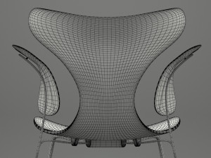 armchair 020 3D-Modell