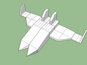 plane 3Dモデル