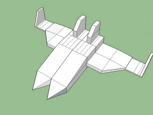 विमान 3D मॉडल