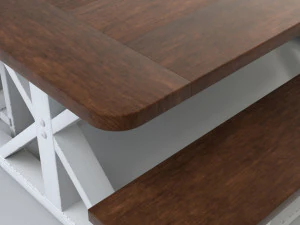 農場のテーブル 3Dモデル