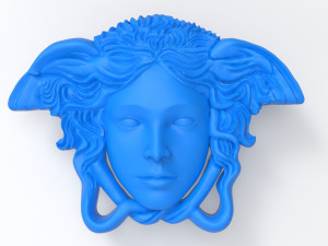 versace medusa pendant Modelo de impresión 3D