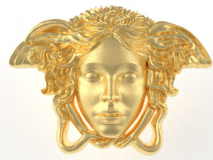 versace medusa pendant Modelo de impresión 3D